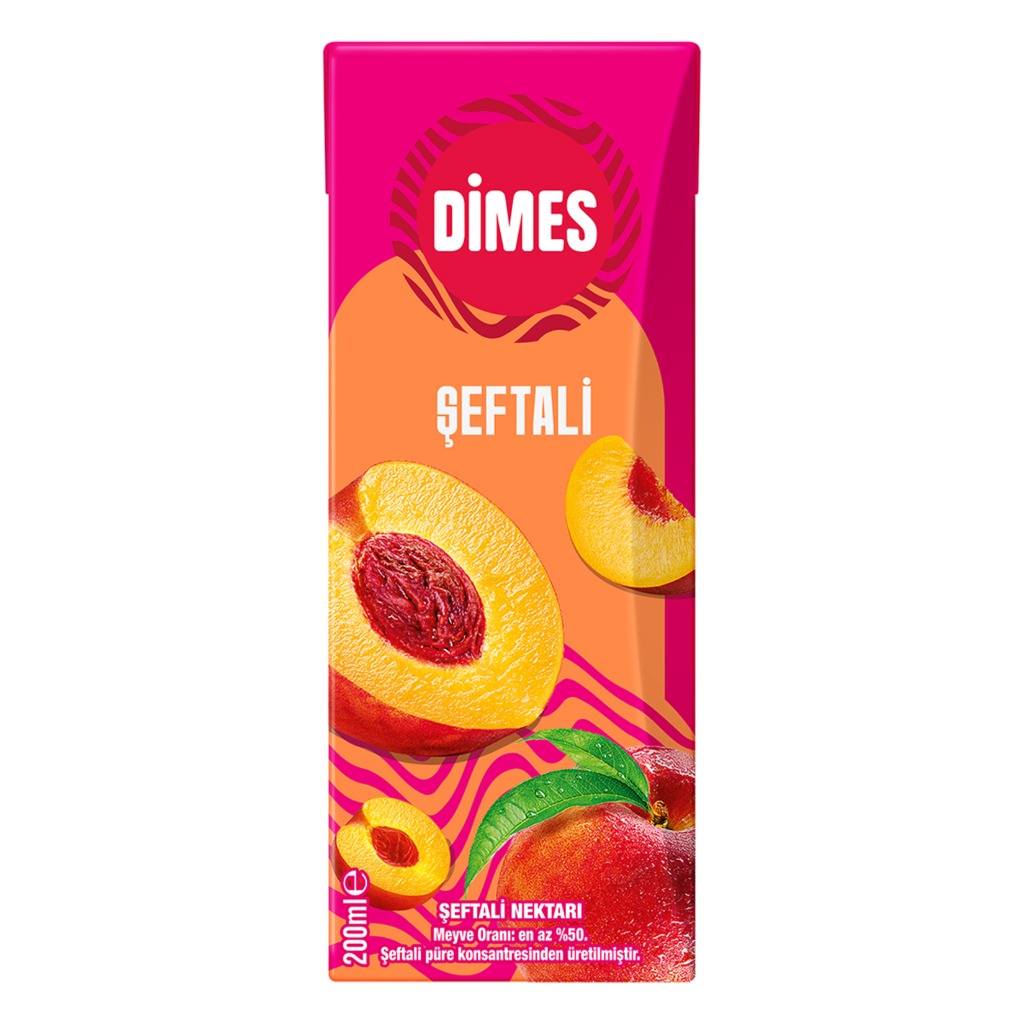 Dimes Şeftali Nektarı 200ml