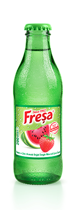 Freşa Karpuz Çilek Aromalı Gazlı İçecek 200ml