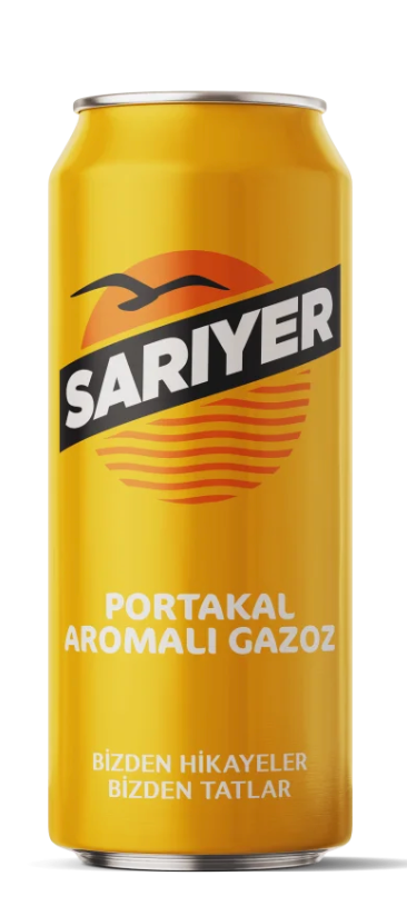 Sarıyer Portakal Aromalı Gazoz 330ml