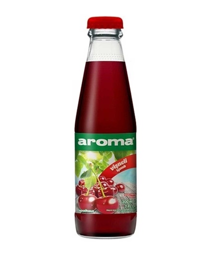 Aroma Vişne Cam Şişe 200ml