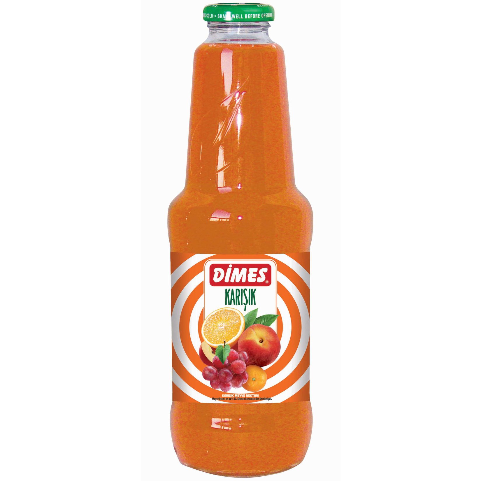 Dimes Meyve Suyu 1 L Karışık Cam