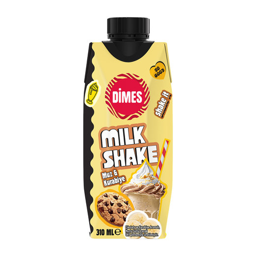 Dimes Milkshake Muz Kurabiye 310 ml