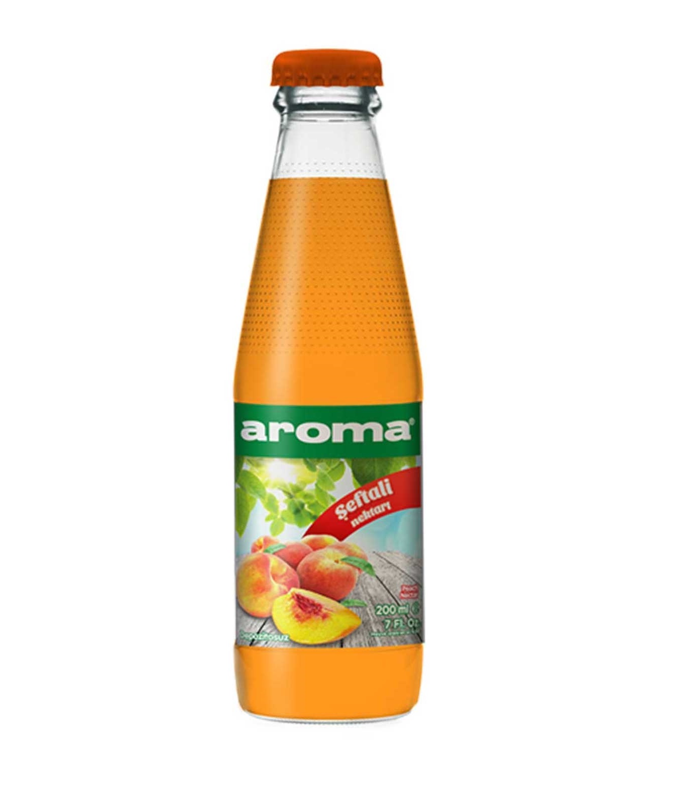 Aroma Şeftali Cam Şişe 200ml